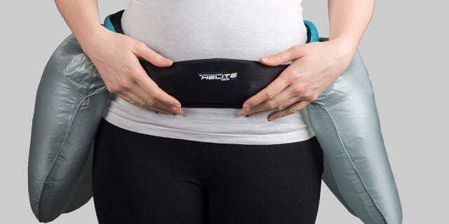 Helite claims their device is different because it uses sensors to anticipate a fall and absorb 90 percent of the impact.
