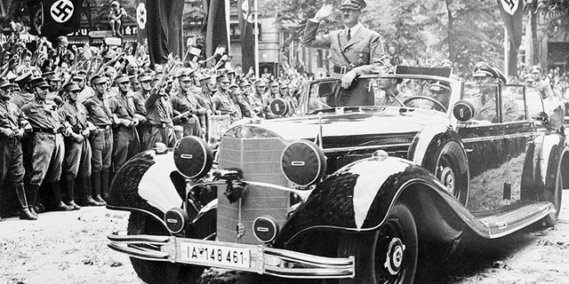 Adolf Hitler in Berlin on July 6, 1940