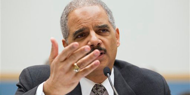 FILE: Attorney General Eric Holder testifies on Capitol Hill May 3 before a House Judiciary Committee oversight hearing.