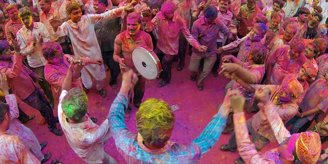 Holi at Begum Bazaar,Hyderabad , India
with GoPro.
© Rajesh Pamnani 2014