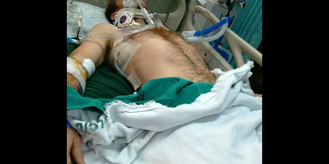 Surgeons were forced to amputate Harry Buster's upper leg above the knee to save his life, and are preparing to remove everything below the hip due to damage to his pelvis socket.