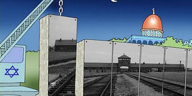 This cartoon won the museum's twisted contest in 2006.