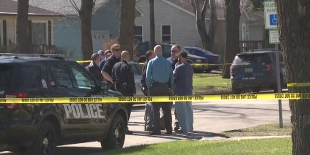 Police went to the home Thursday morning after administrators at Lewis and Clark Elementary School asked officials to check on the family.