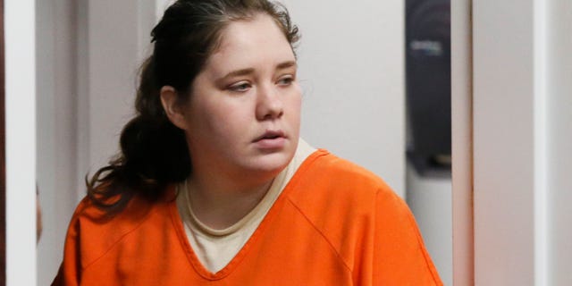 FILE - In this June 1, 2016, file photo, Adacia Chambers arrives for a court hearing in Stillwater, Okla. Chambers is accused of driving her car into spectators at Oklahoma State University's homecoming parade and killing four people in 2015. Her trial is scheduled to start Tuesday, Jan. 10, 2017 in Stillwater. (AP Photo/Sue Ogrocki, File)
