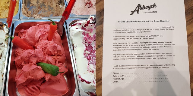 hot ice cream