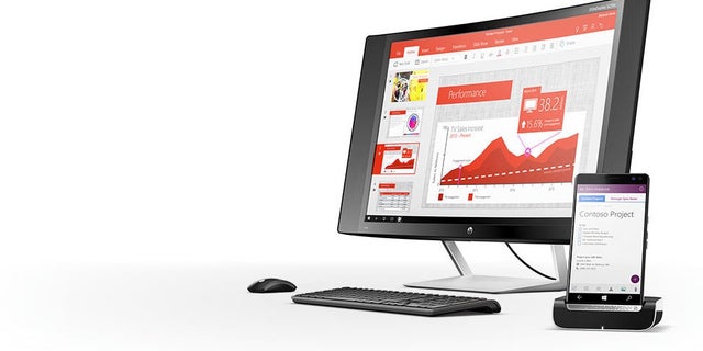 HP Elite x3 with display (HP)