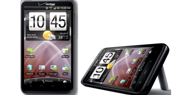 The fast HTC Thunderbolt, the newest 4G smartphone from Verizon.