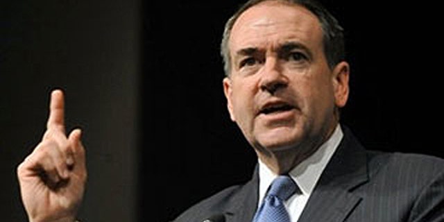 File -- Former Arkansas Gov. Mike Huckabee