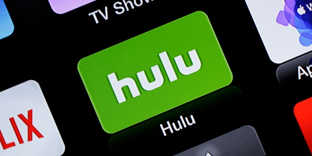 This June 24, 2015, file photo shows the Hulu Apple TV app icon. 