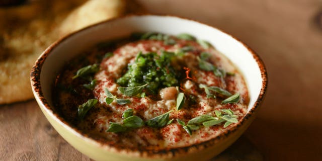 Hummus that will make your taste buds happy.