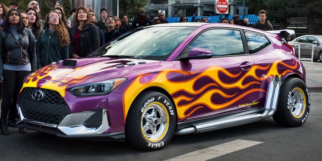 A custom Hyundai Veloster was featured in the film "Ant-Man".