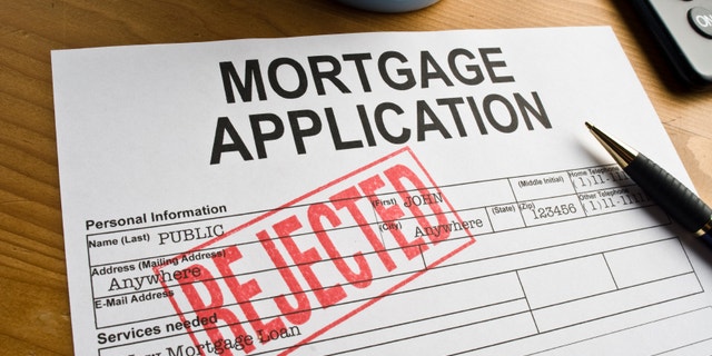 Mortgage application denied