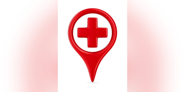 Symbol plus on white background. Isolated 3D image