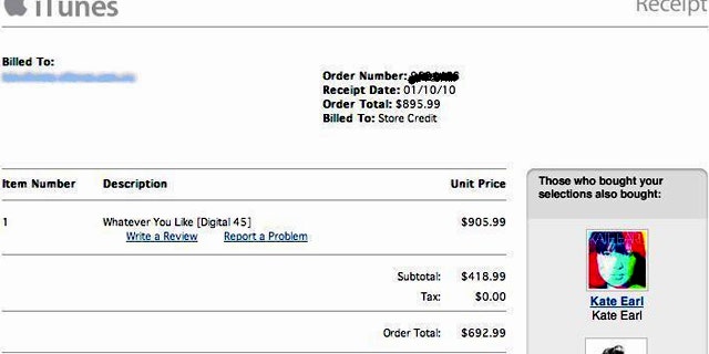 A new phishing scam targets iTunes users, seeking to con them into clicking a link by underscoring a massive purchase. The faulty math is even more reason to click on the link to some.