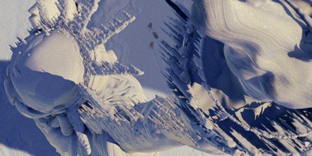 The Statue of Liberty, depicted frozen solid in the movie "The Day After Tomorrow." Many weather forecasters and scientists wonder whether a coming period of "global cooling" may be on the way.