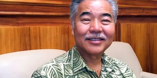 Hawaii Gov. David Ige is seen in Honolulu, Jan. 9, 2018.