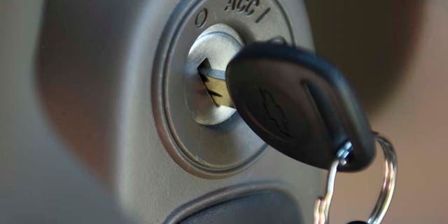 Ignition switch of a 2005 Chevrolet Cobalt