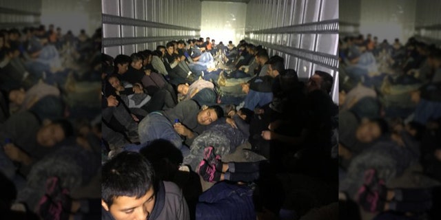 The driver of a tractor-trailer transporting 76 immigrants last week is in custody, according to authorities.