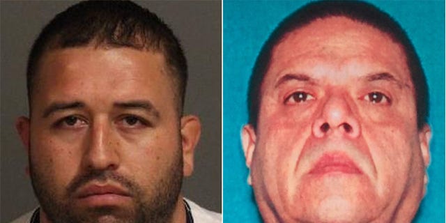 Francisco Javier Chavez, (l.), posted bail and has not been seen again after allegedly beating a toddler. Jose Enrique Vasquez, (r.), was accused of killing a child, but could be freed if he posts bail.