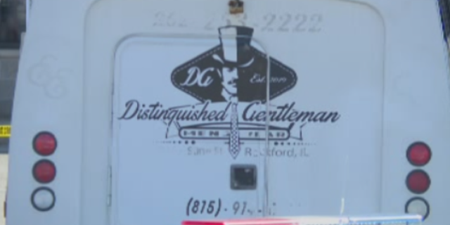 The vehicle was reportedly a Distinguished Gentleman private entertainment bus.