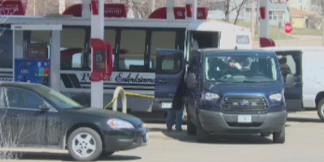 Police said the bus was rented on Friday by private citizens.