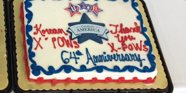 The event culminated Saturday evening with cake, ice cream, and stories from the war.