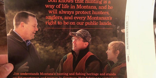 Another flier paid for by the Montana Democratic Party said, “Jon knows that hunting is a way of life in Montana, and he will always protect hunters, anglers, and every Montanan’s right to be on our public lands.”