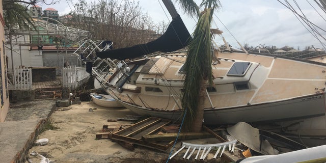 Although Hurricane Irma left St. John in the U.S. Virgin Islands without basic necessities and power, many are staying behind to weather Maria so they'll be there to help others in its aftermath.