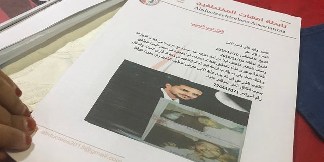 According to data provided to Fox News by the Abductees’ Mothers Association, they have more than 17,000 civilian names registered as being wrongfully imprisoned, with around 3,200 either dead or being held in unknown locations