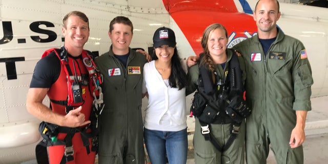 From left to right: Darren Harrity, Matt Delahunty, Emilie Ikeda, Lindsey Cockburn, Ryan Johnson