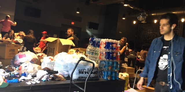 A donation drive was quickly set up at a local bar.