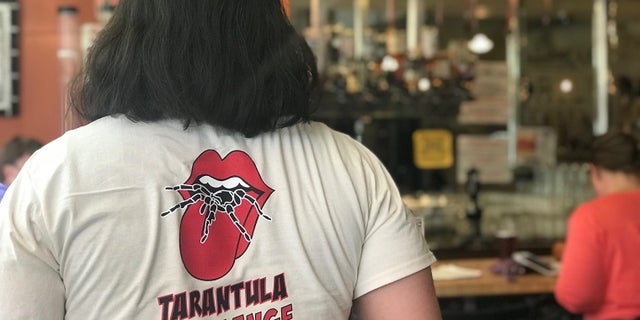 "Not only does he get the bragging rights for eating it, but he was also given a white t-shirt from the restaurant to trumpet his bravery."