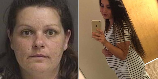Brooke Crews, left, admitted in court she killed her pregnant neighbor, Savanna Greywind.
