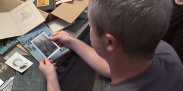 Rick Nichols discovered the box full of personal items when cleaning out a foreclosed home in 2008.