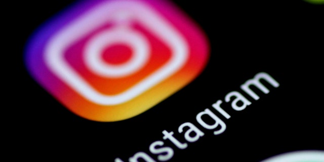 instagram logo phone reuters