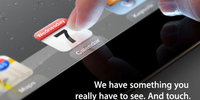 Apple's invitation for its March 7 event.