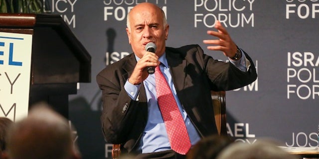 Controversial Palestinian Authority leader Jibril Rajoub at the Israel Policy Forum