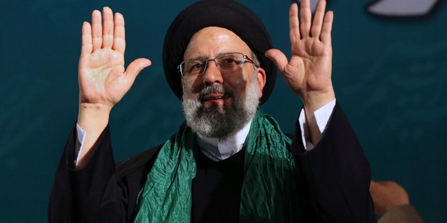 Iranian presidential candidate cleric Ebrahim Raisi.
