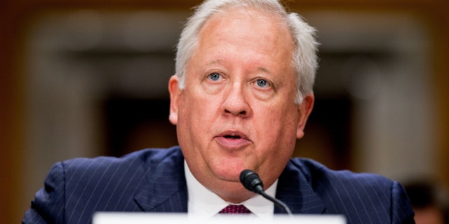 State Department Undersecretary for Political Affairs Thomas Shannon testifies on Capitol Hill.