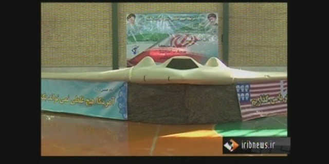 Dec. 8, 2011: Images aired by Iranian state television show the secret U.S. drone that went down last week in eastern Iran.