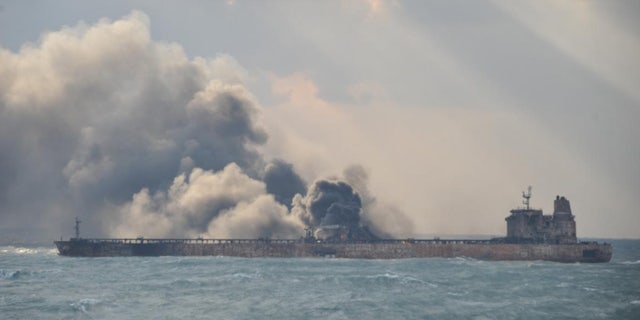 Iranian Oil Tanker Rocked By Explosion Off China, Rescue Efforts ...