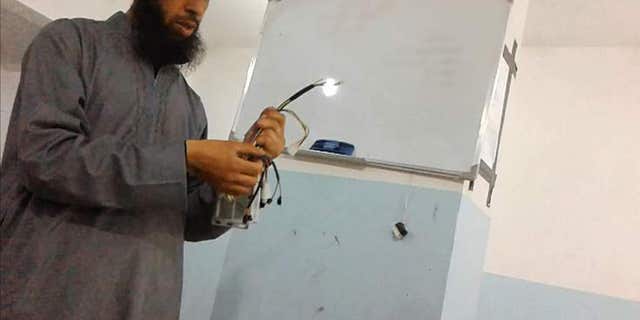 Inside the ISIS weapons lab.