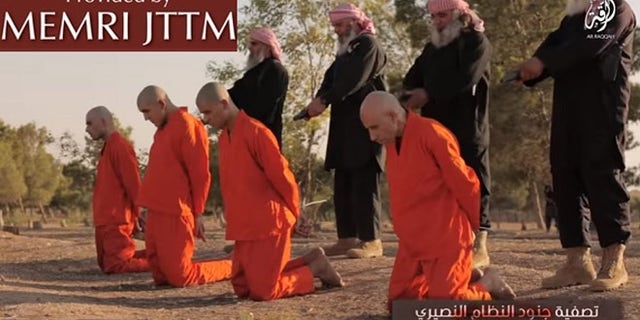 The video ends with a warning to Shia Muslims - and more executions.