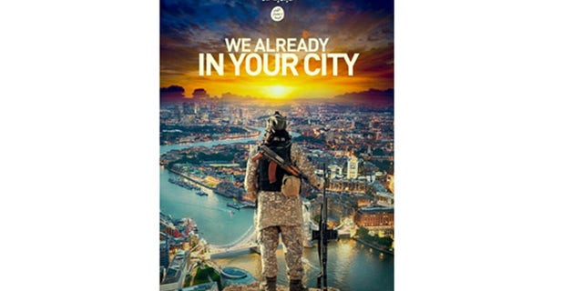 This image was released on an ISIS-linked Telegram account shortly after the attacks in Brussels.