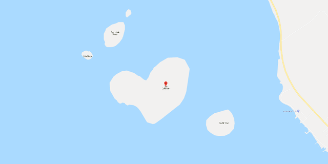 Google Maps users are intrigued by a heart-shaped island off the coast of Croatia.