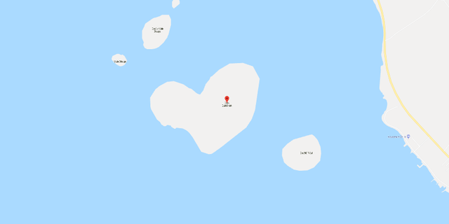 Google Maps users are intrigued by a heart-shaped island off the coast of Croatia.