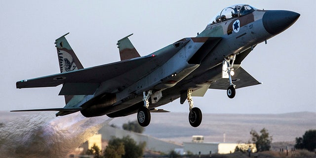 An Israeli Air Force F-15I fighter jet.