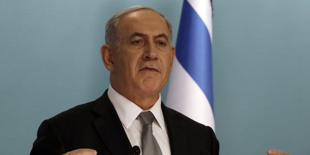 Dec. 2, 2014: Israeli Prime Minister Benjamin Netanyahu attends a press conference in Jerusalem.
