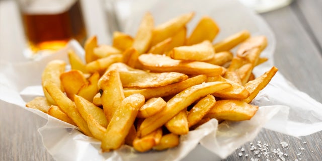 French Fries at a pub.