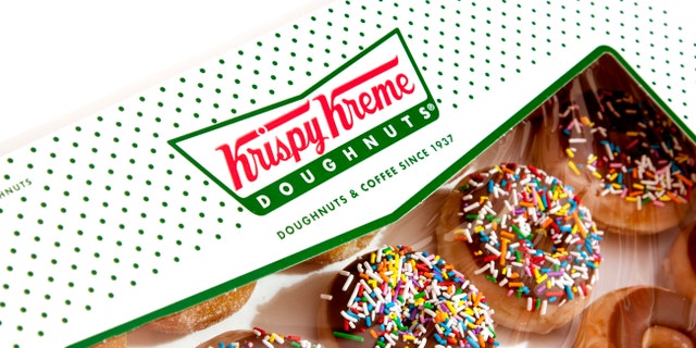 Krispy Kreme Doughtnuts is offering a special edition eclipse donut.